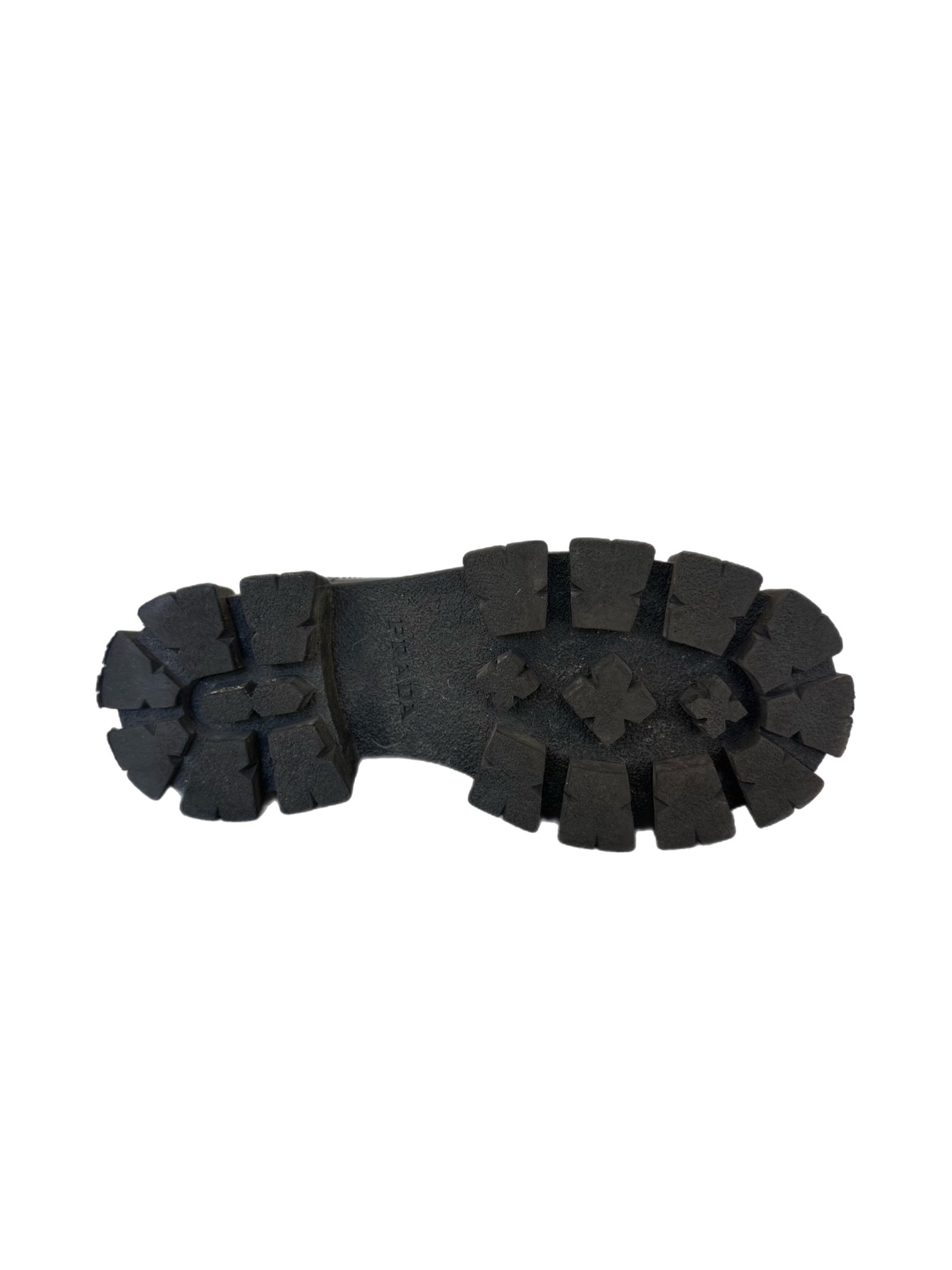 Prada Black Platform Combat Boots