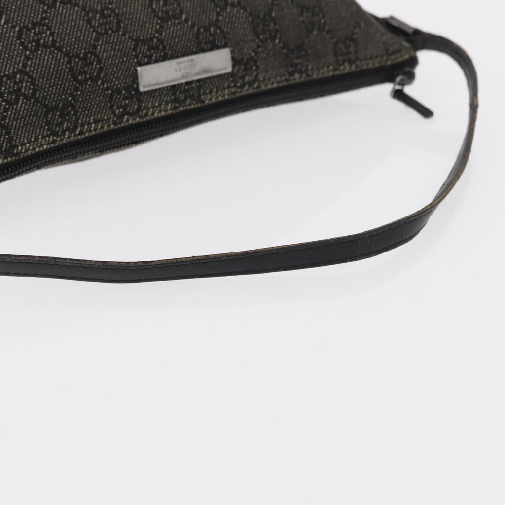 Gucci Grey Monogram Boat Pochette