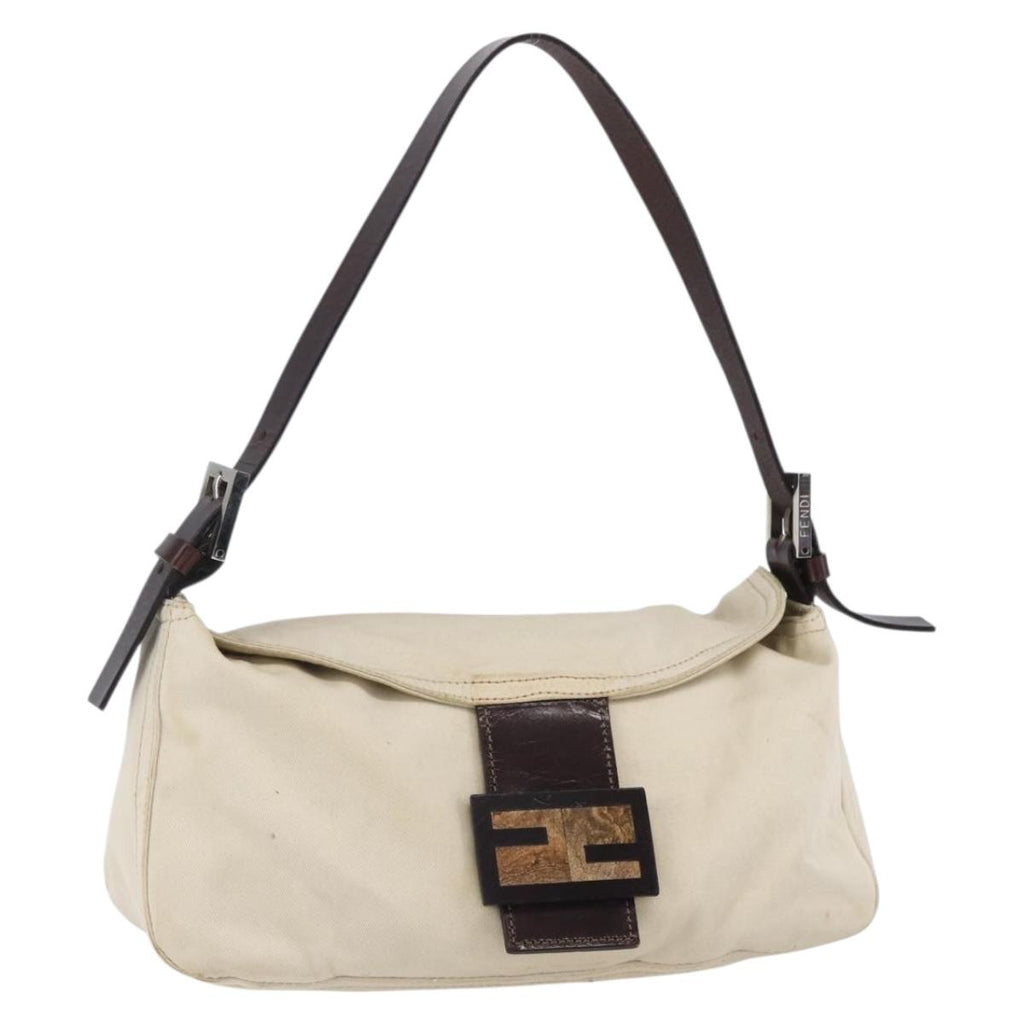 Fendi Cream Baguette