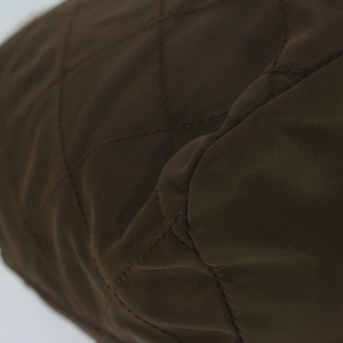 Prada Khaki Chain Shoulder Bag