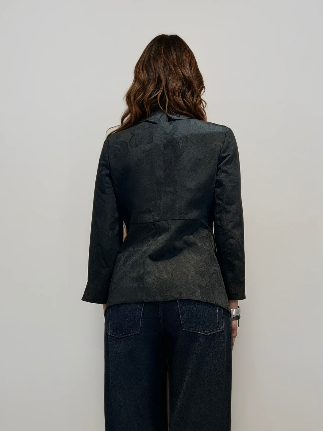 Armani Black Tie Blazer