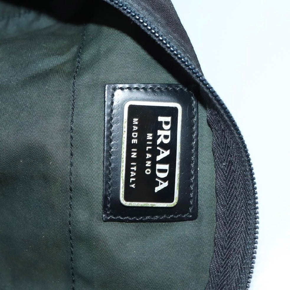 Prada Black Nylon Duffle