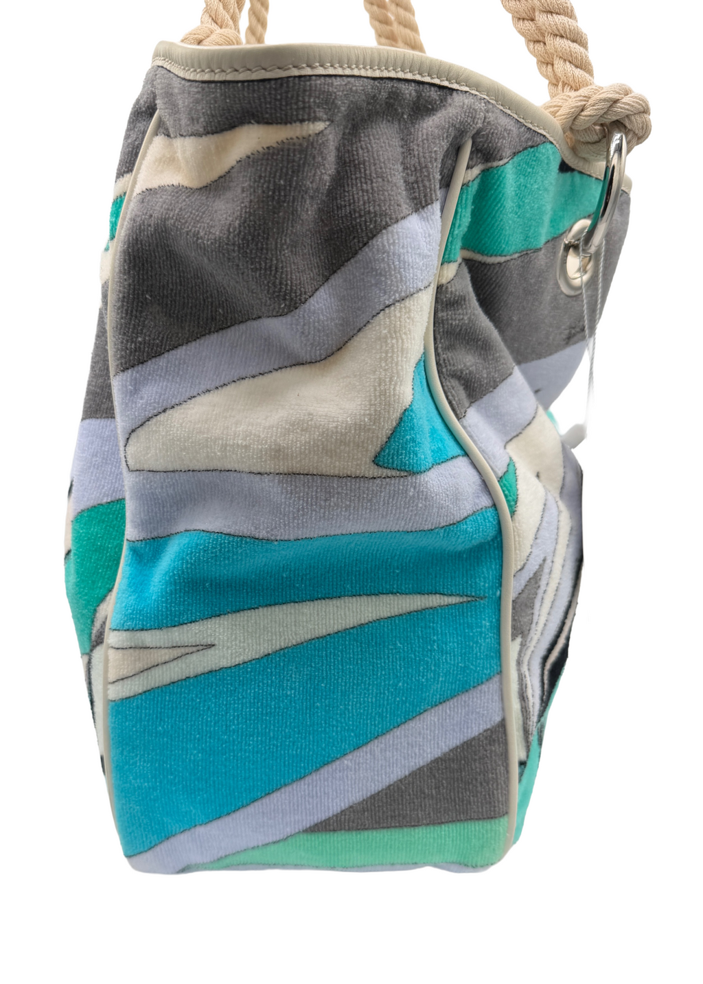 Pucci Blue Printed Tote
