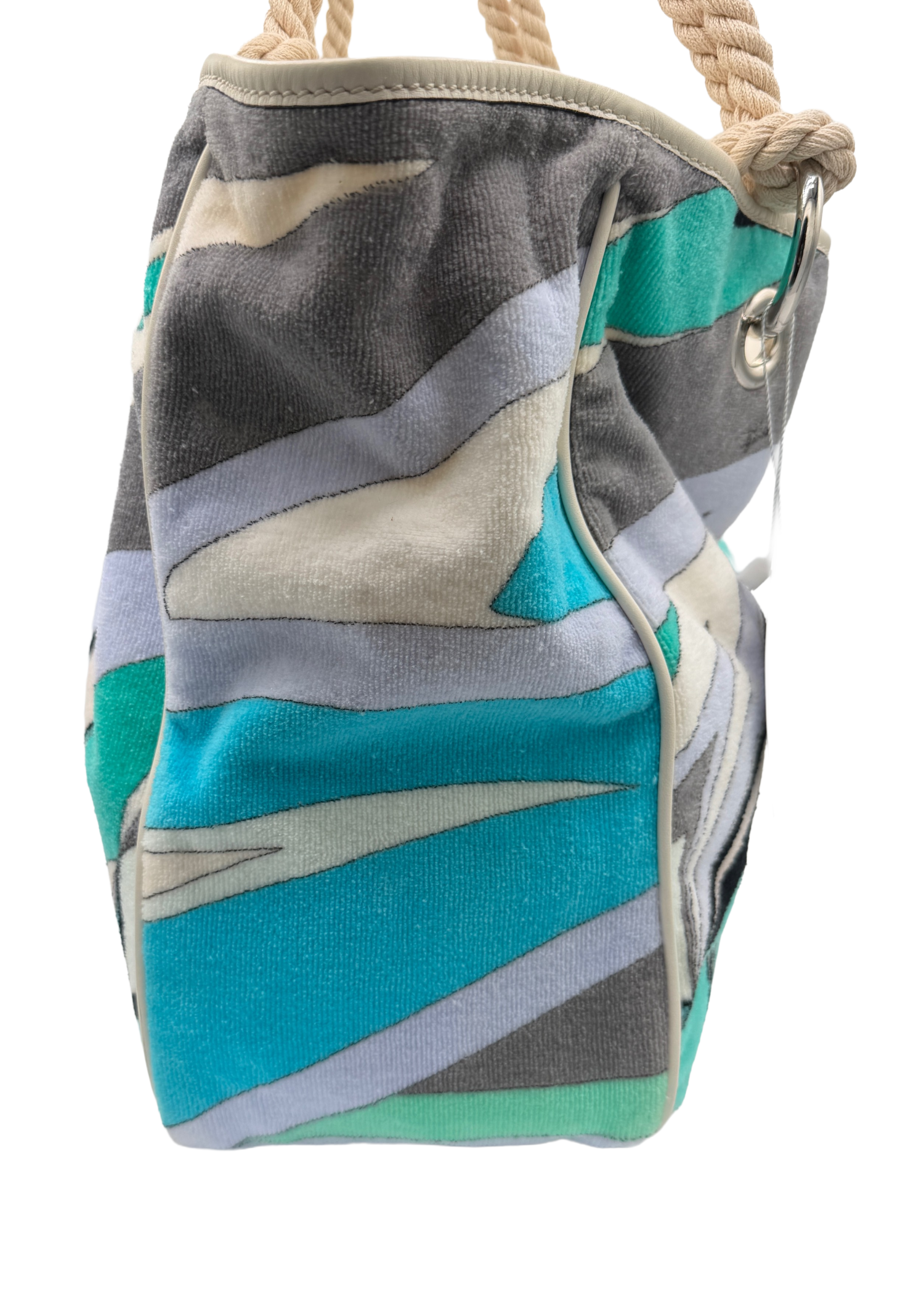 Pucci Blue Printed Tote
