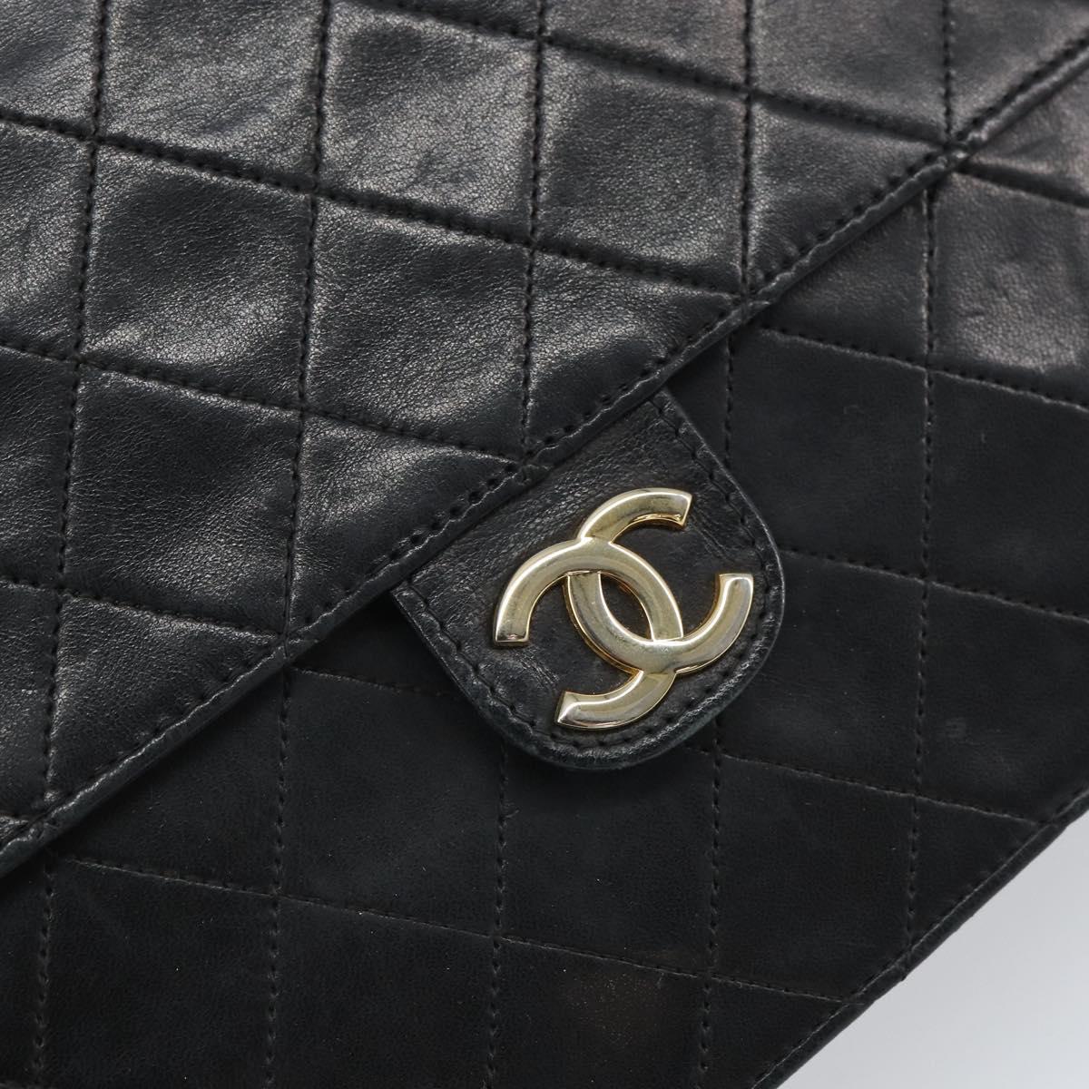 Chanel Black Quilted Leather Flap Bag