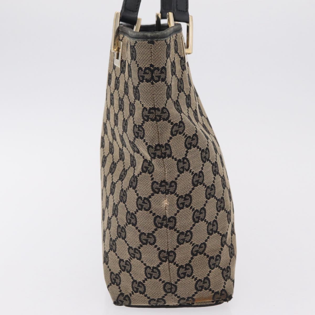Gucci Tan and Black Monogram Mini Tote