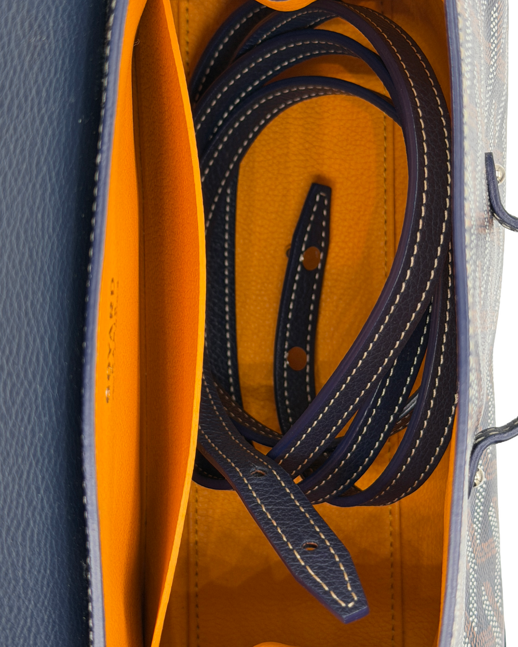 Goyard Saïgon Souple Navy Mini Bag
