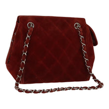 Load image into Gallery viewer, Chanel Red Velvet Shoulder Bag
