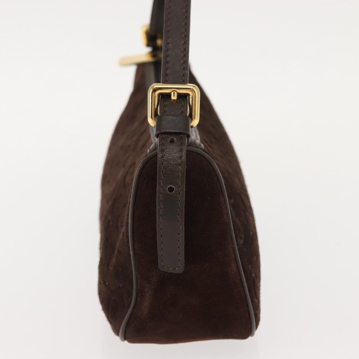 Celine Brown Suede Handbag