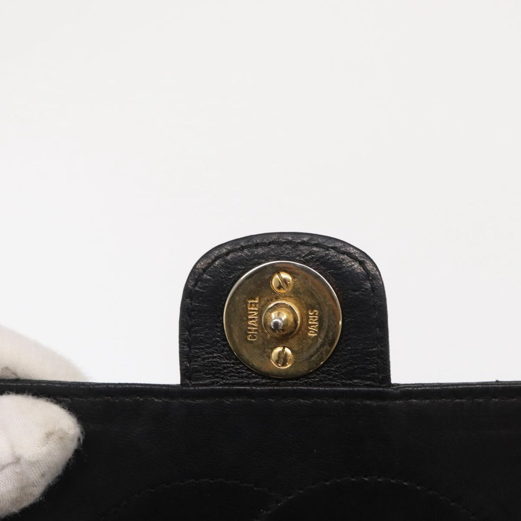 Chanel Black Leather Flap Bag