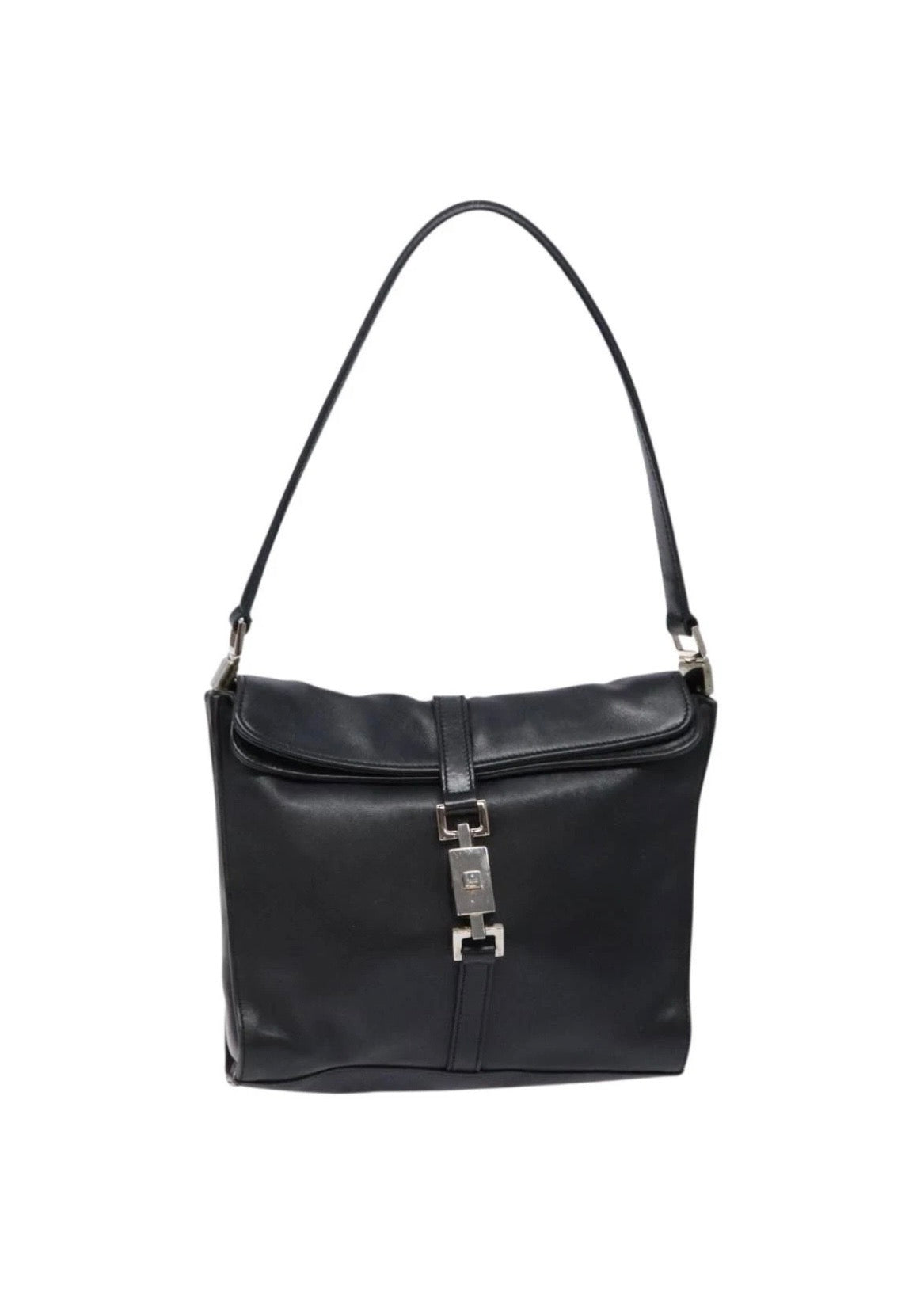 Gucci Black Leather Jackie