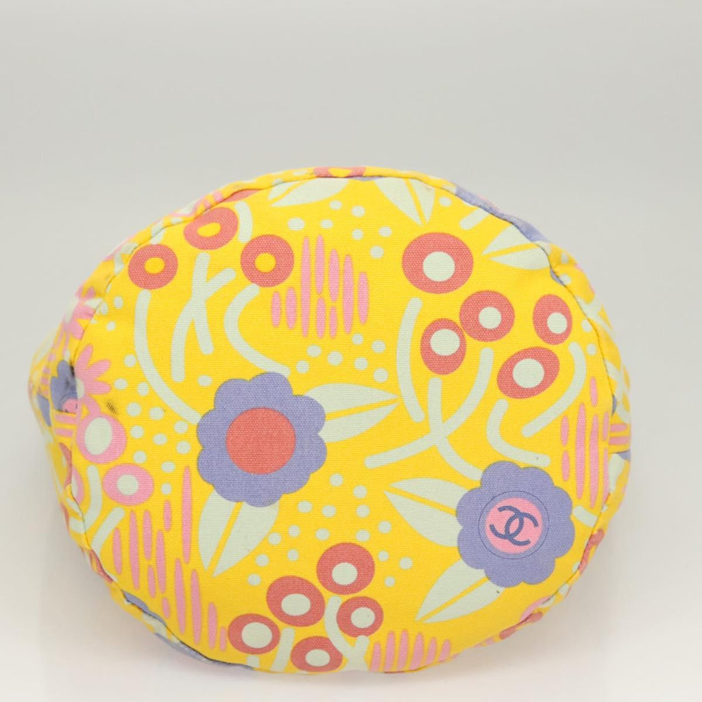 Chanel Yellow Flower Bucket Tote