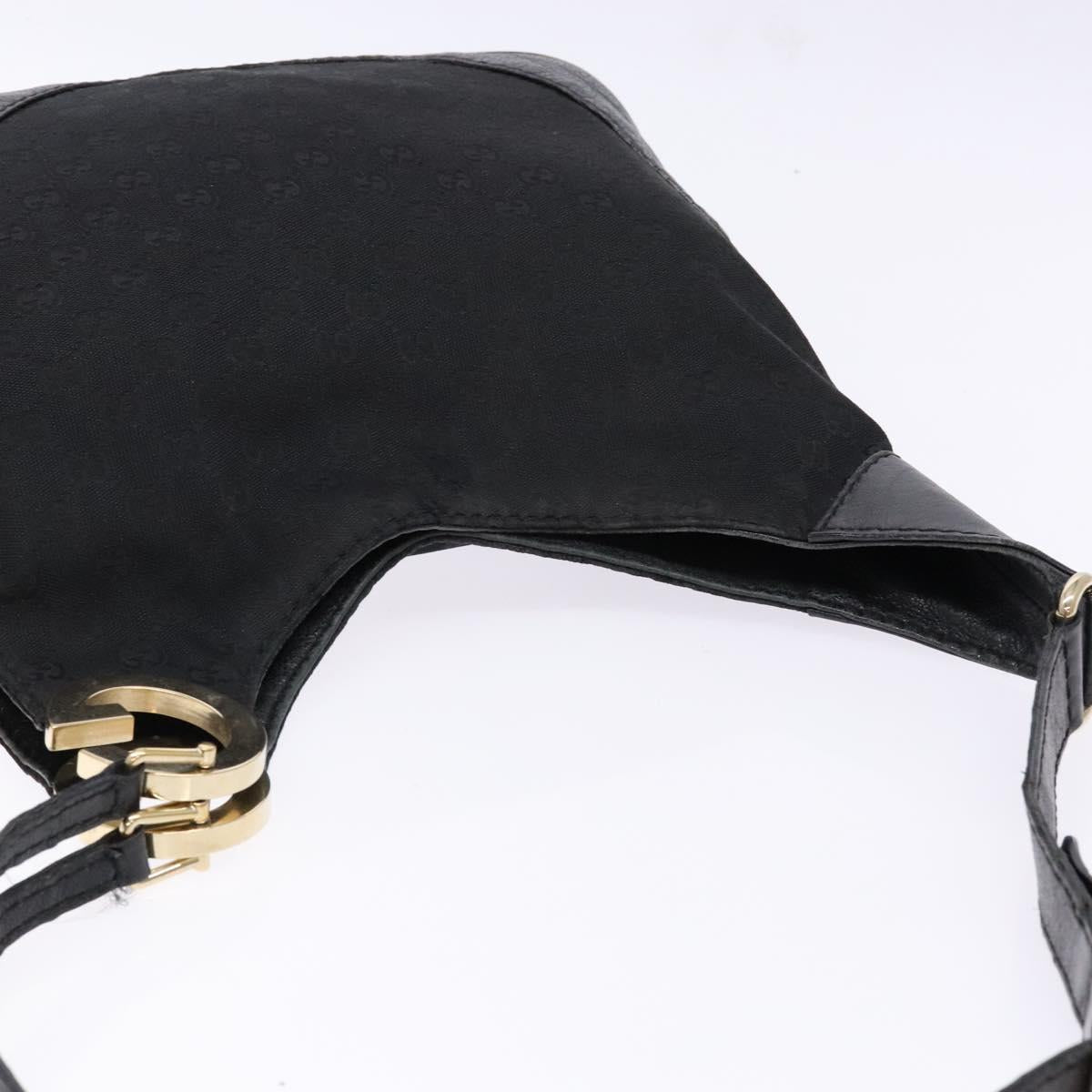 Gucci Black “G” Monogram Shoulder Bag