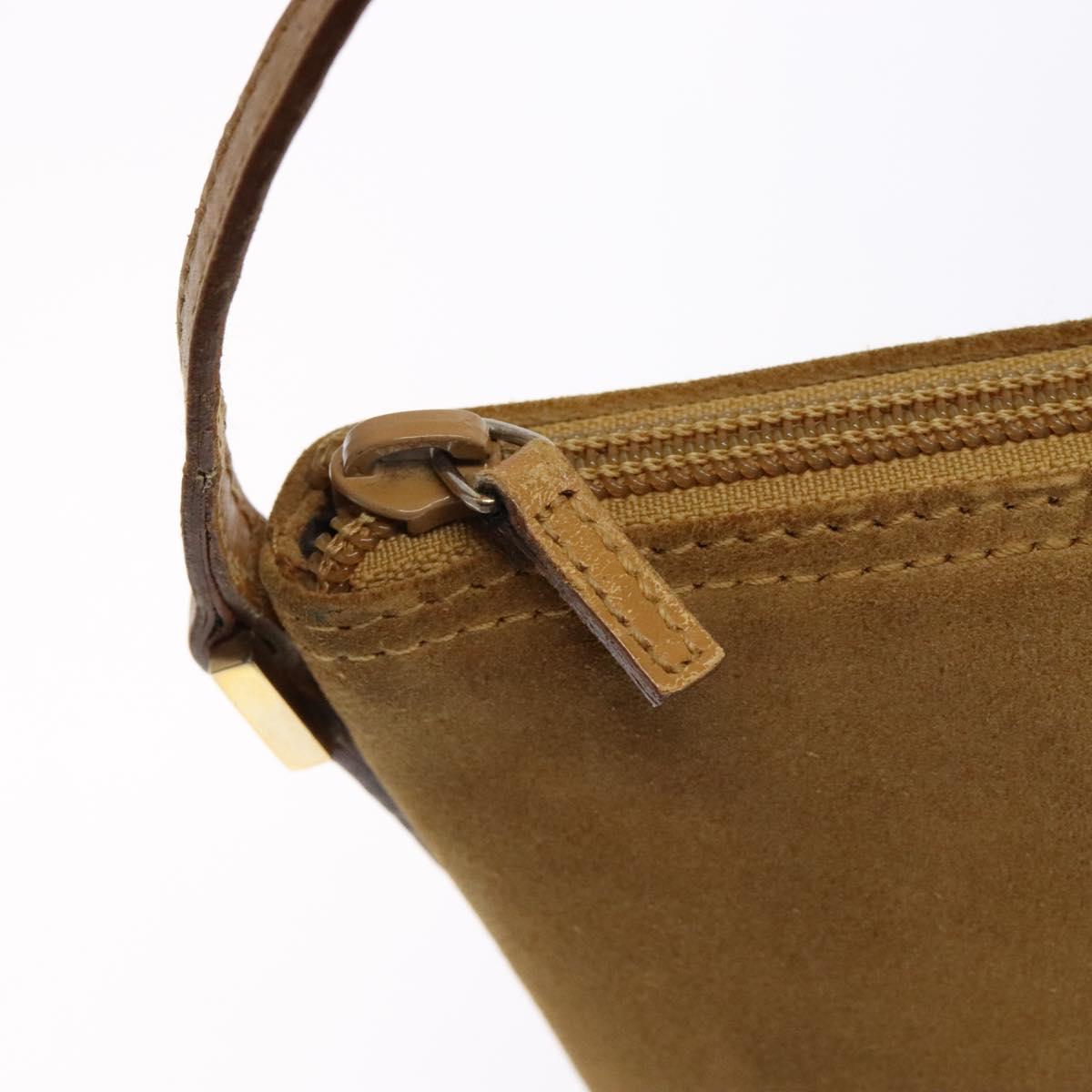 Gucci Tan Suede Pochette