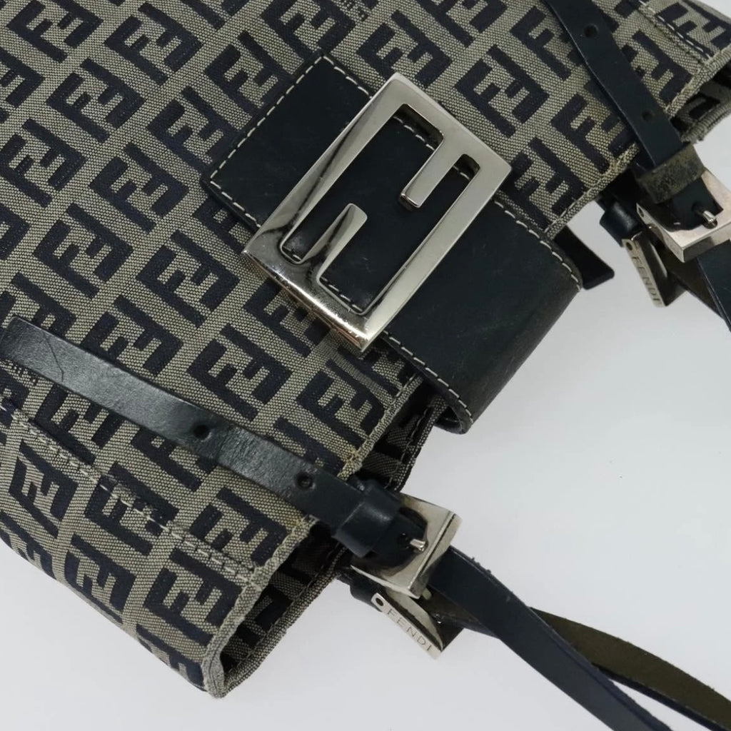 Fendi Navy Zucchino Tote