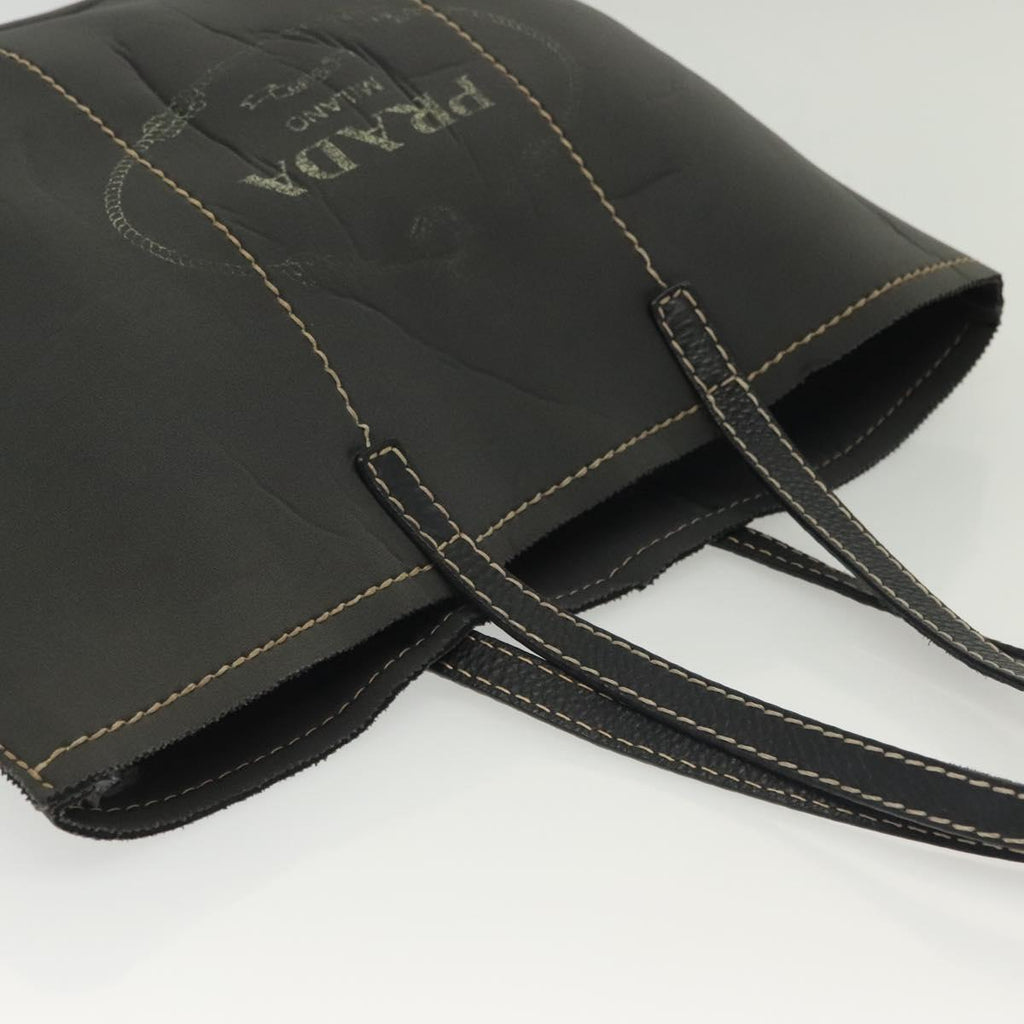 Prada Black Logo Tote
