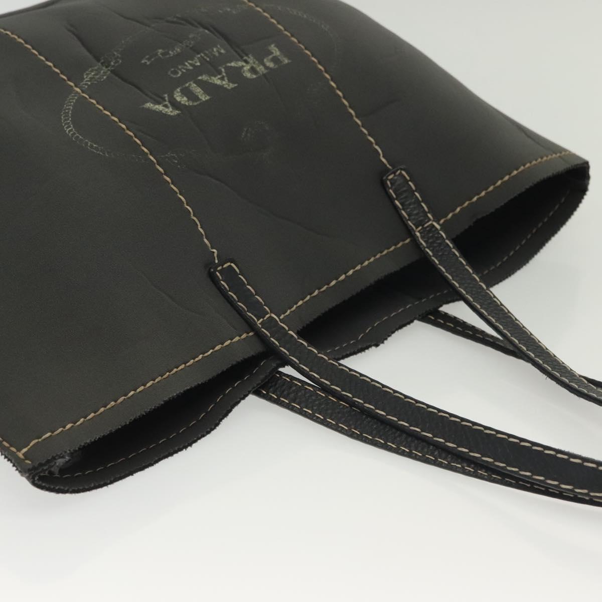 Prada Black Logo Tote