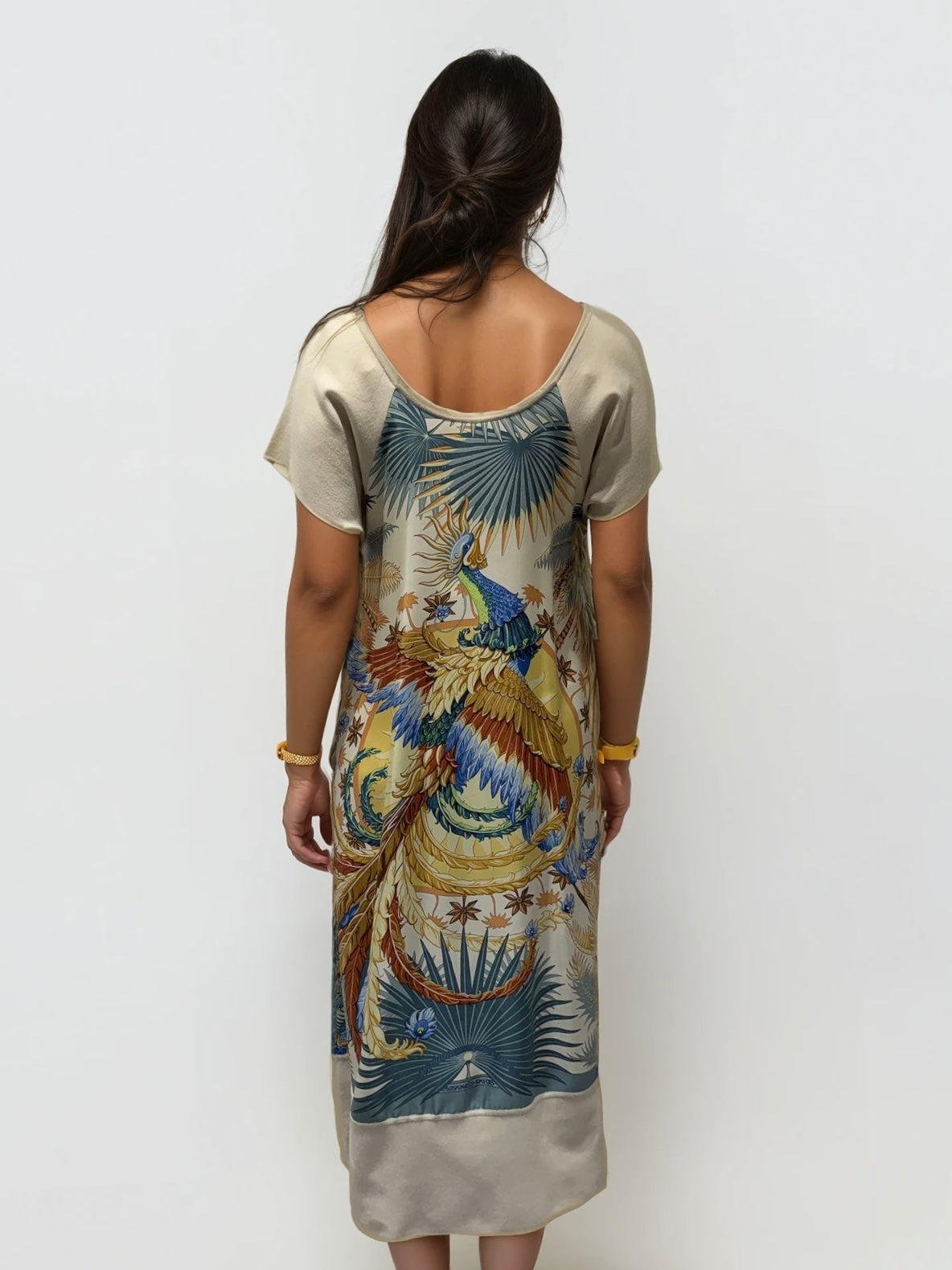 Hermès Printed Kaftan