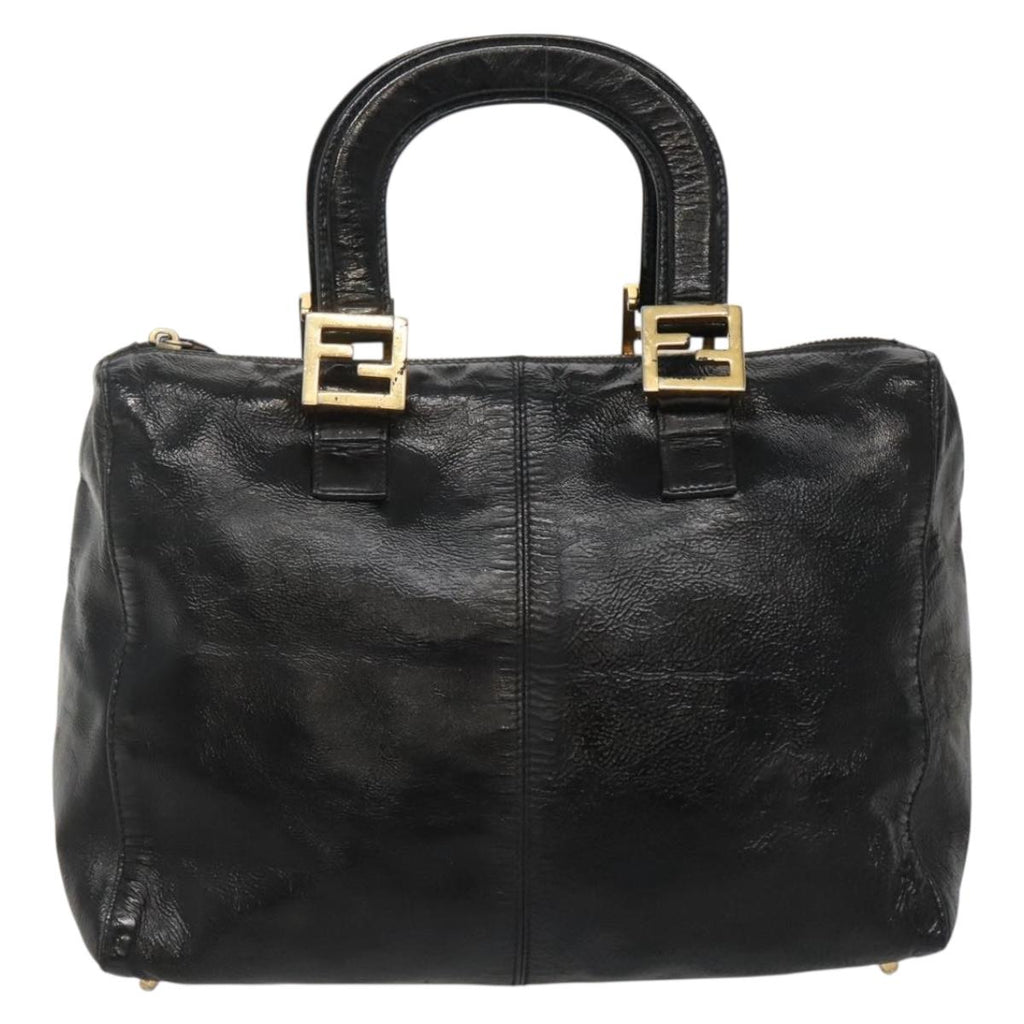 Fendi Black Leather Handbag