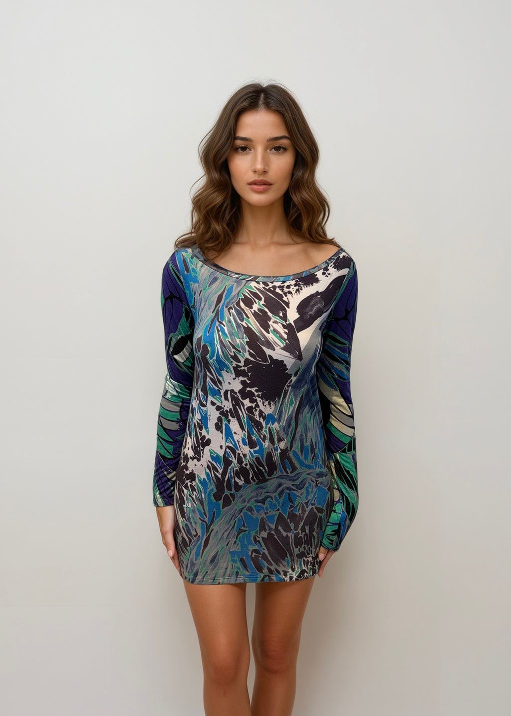 Pucci Patterned Mini Dress