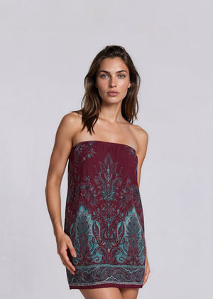 Yigal Azrouel Paisley Printed Mini Dress