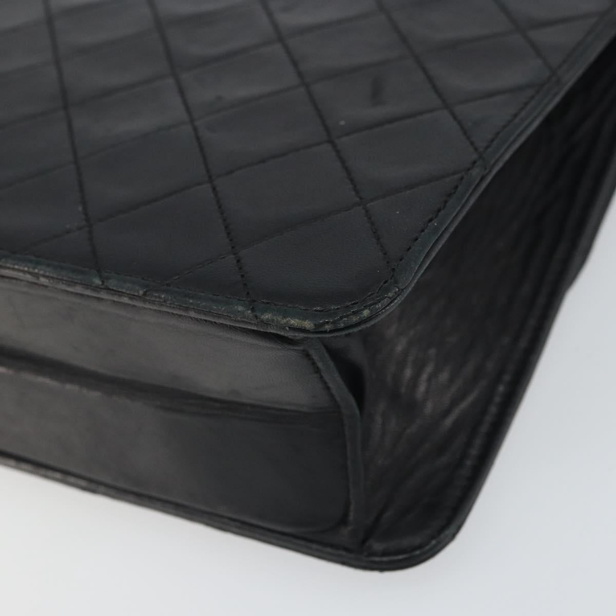 Chanel Black Quilted Leather Flap Bag