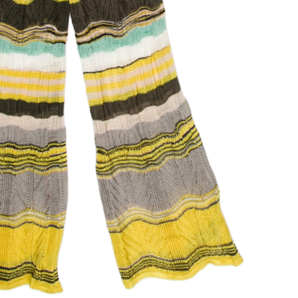 Missoni Yellow and Blue Printed Scarf/Sarong