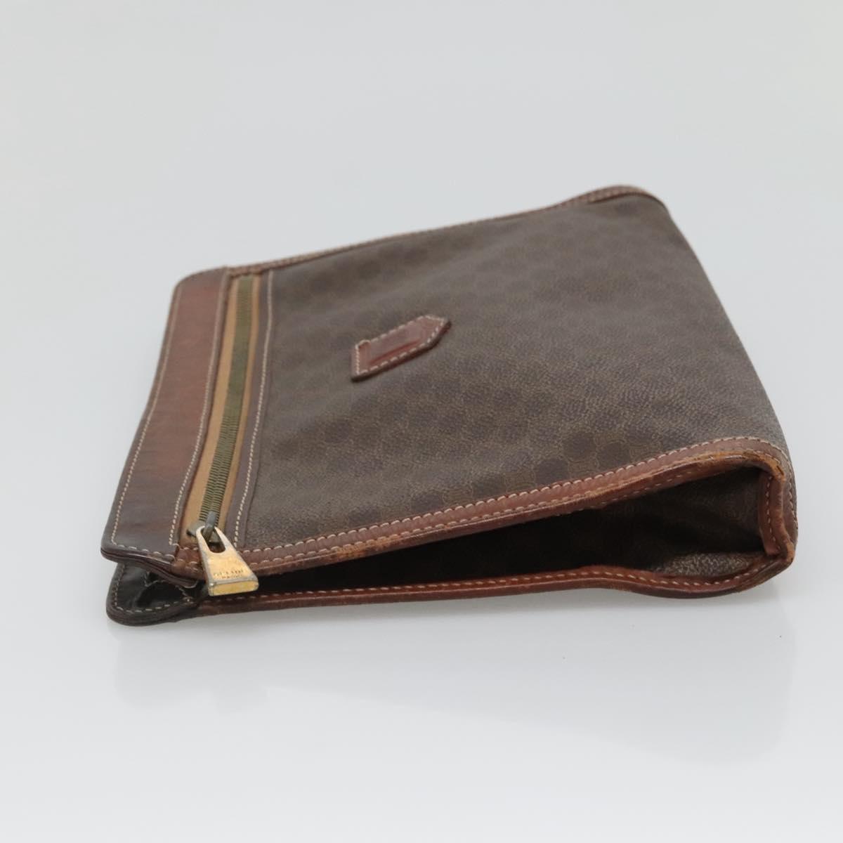 Celine Monogram Brown Clutch