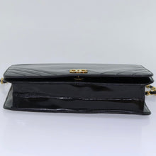 Load image into Gallery viewer, Chanel Black Patent Leather Shoulder Bag
