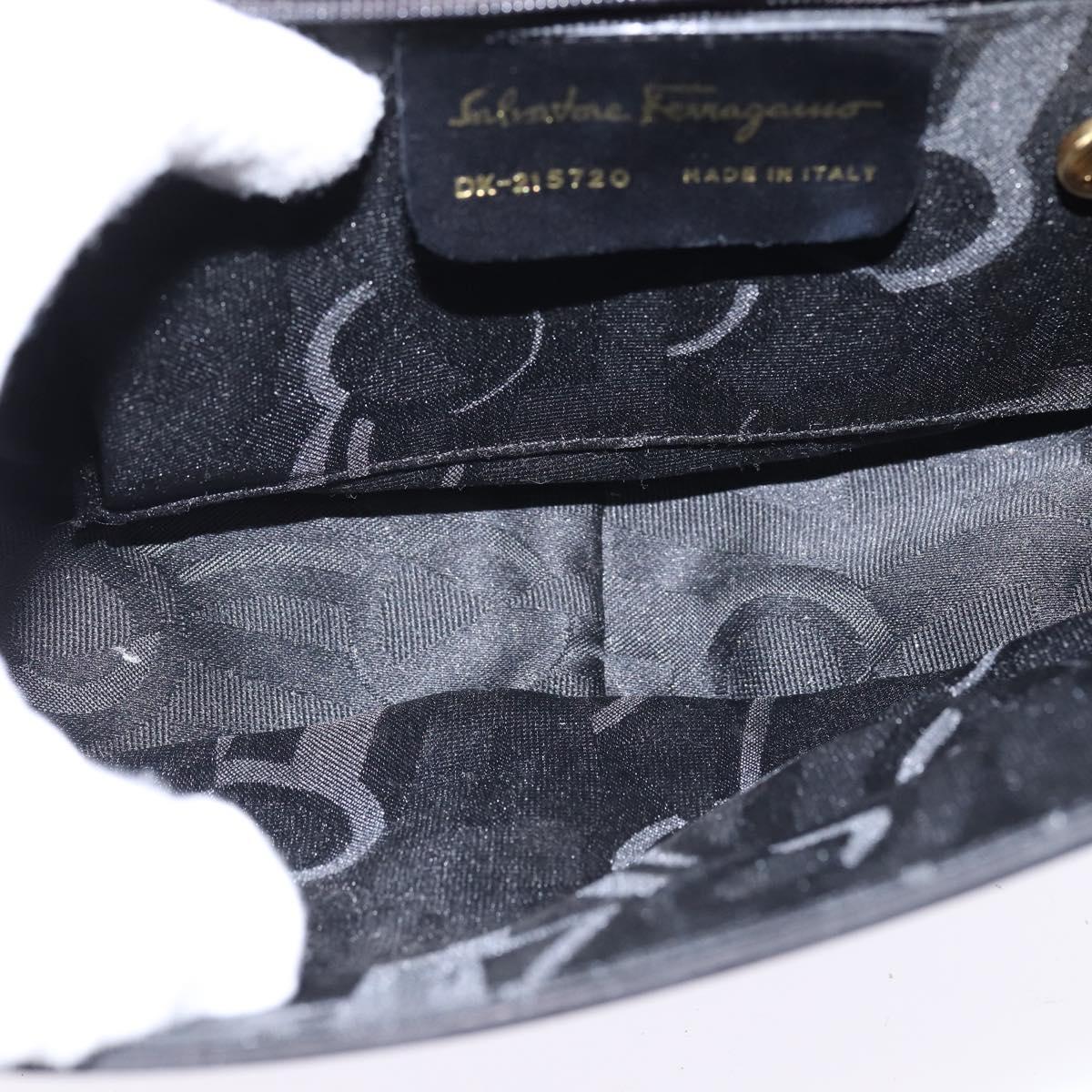 Ferragamo Suede Shoulder Bag