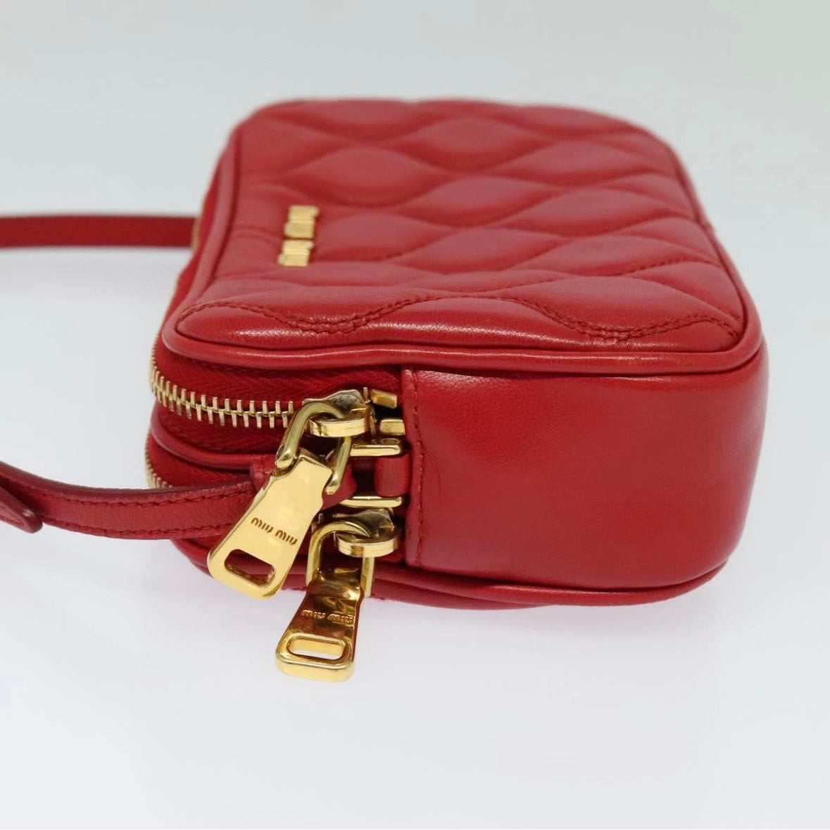 Miu Miu Red Shoulder Bag