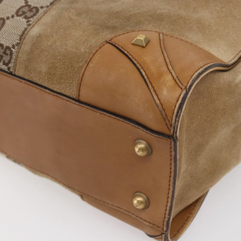 Gucci Tan Suede Handbag