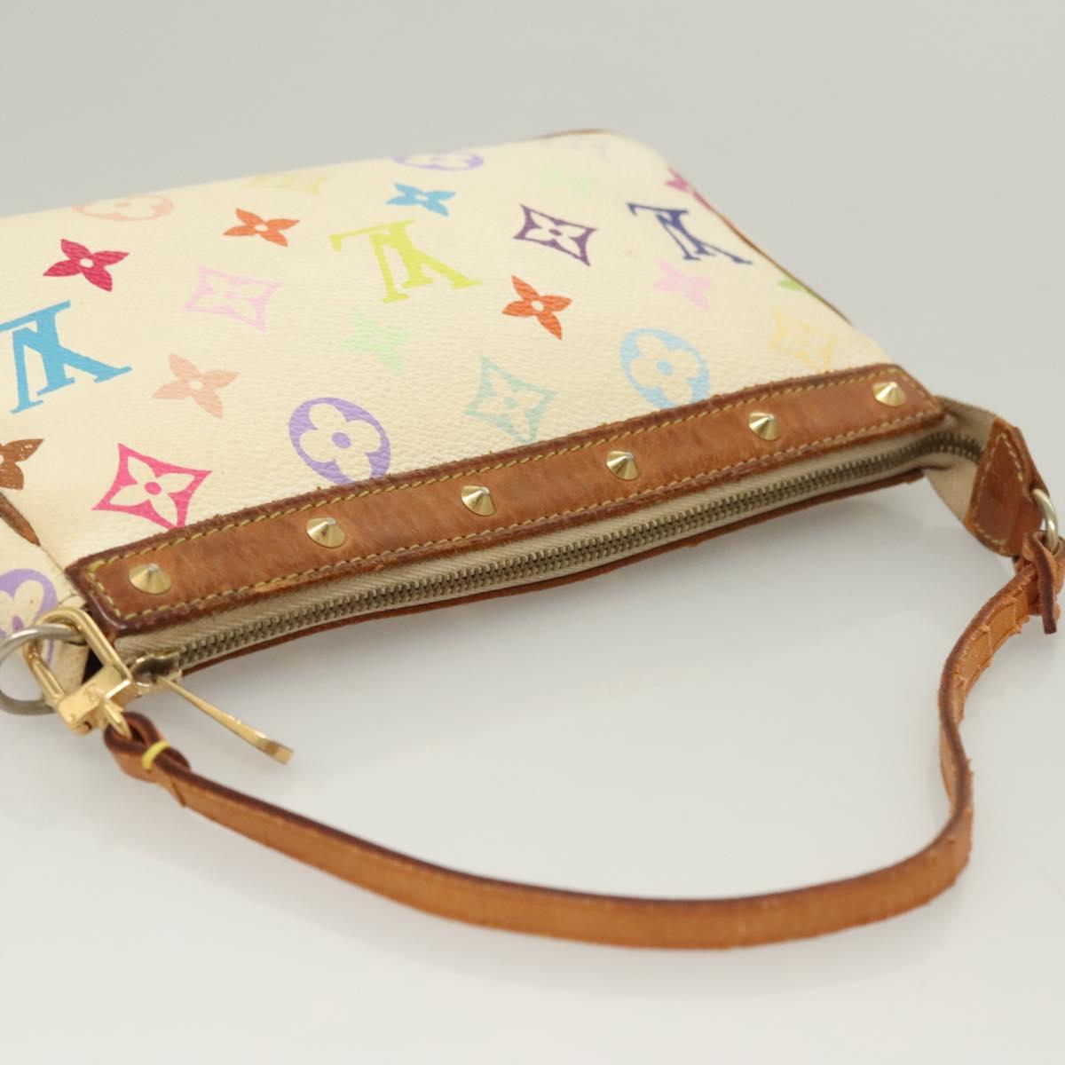 Louis Vuitton White  Murakami Pochette