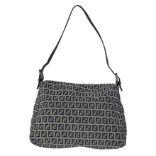 Load image into Gallery viewer, Fendi Zucchino Navy Mama Baguette
