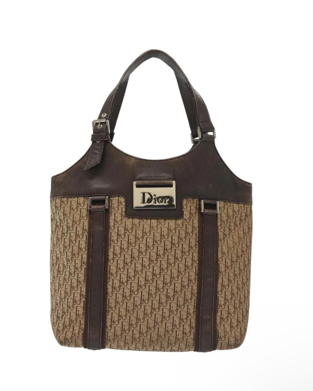 Dior Brown Trotter Shoulder Bag
