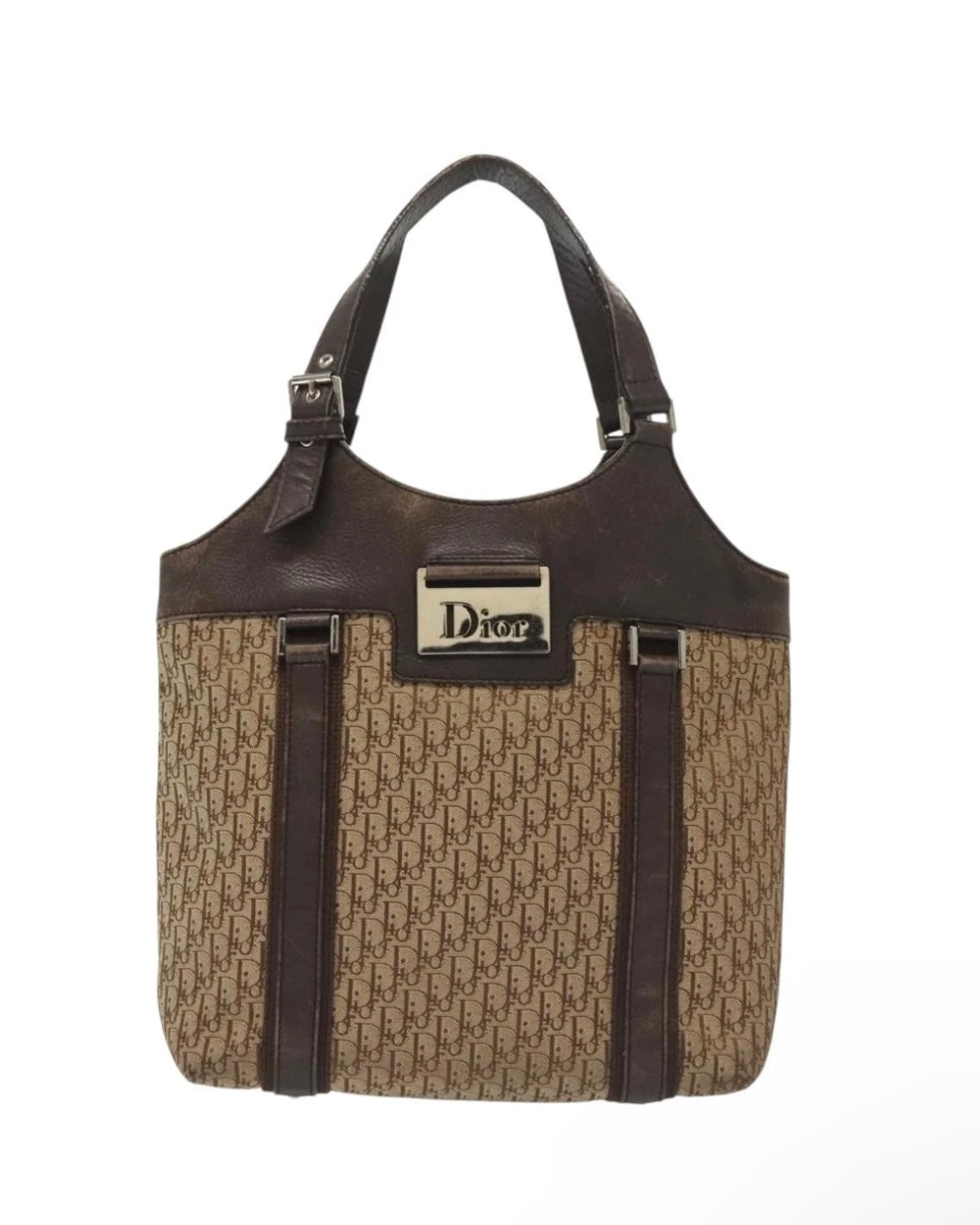 Dior Brown Trotter Shoulder Bag