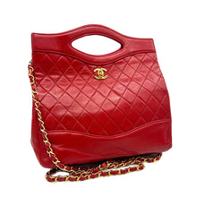 Load image into Gallery viewer, Chanel Red Quilted Shoulder Bag
