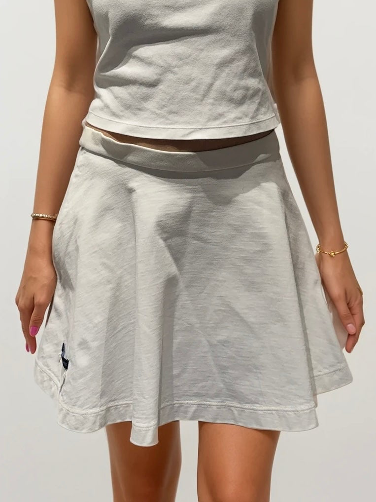 Prada White Mini Skirt