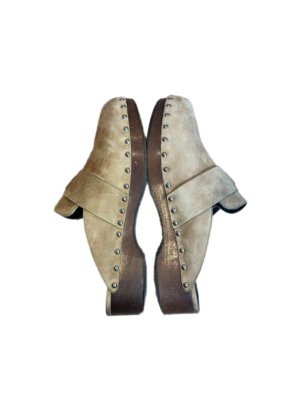 Hermes Suede Mule Clogs