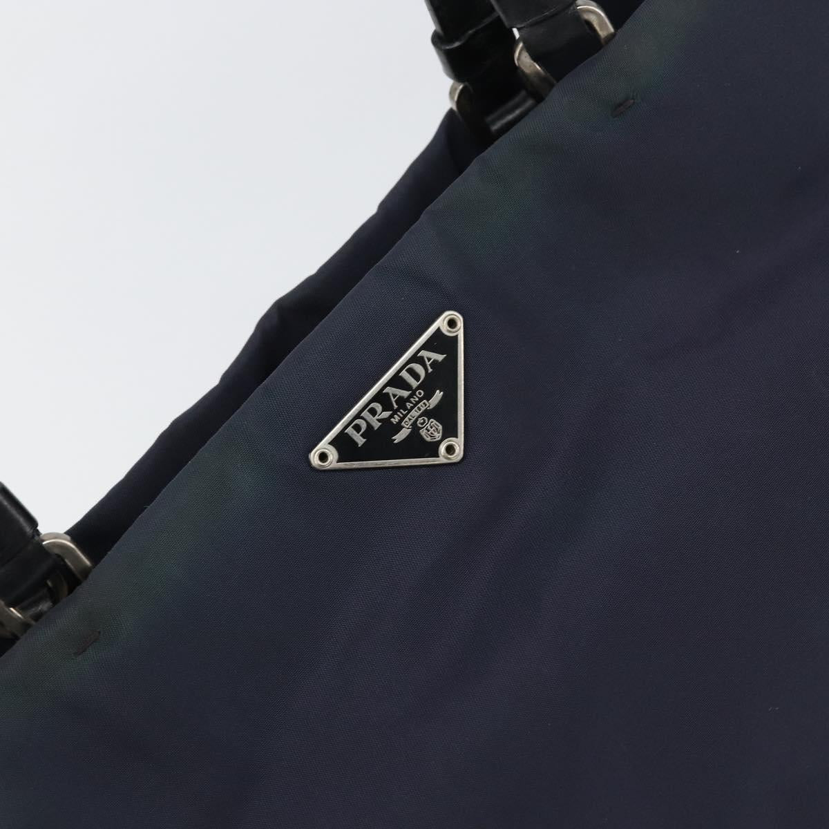 Prada Navy East West Shoulder Bag