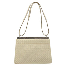 Load image into Gallery viewer, Bottega Veneta Intrecciato Ivory Shoulder Bag
