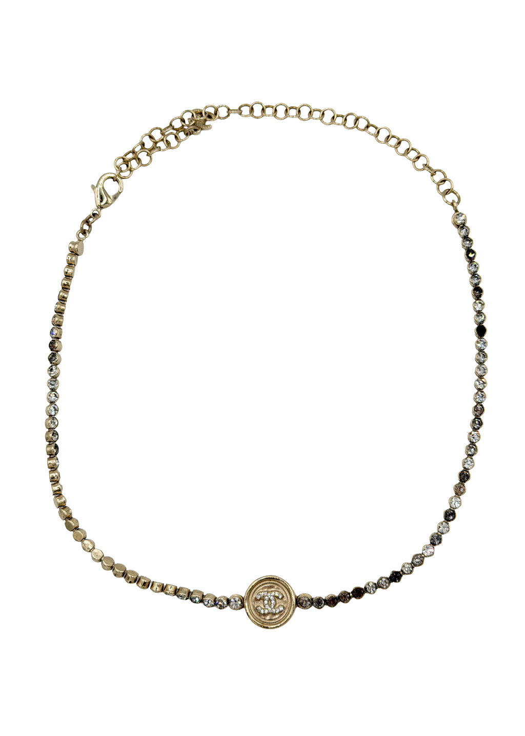 Chanel Circle Pendant Necklace