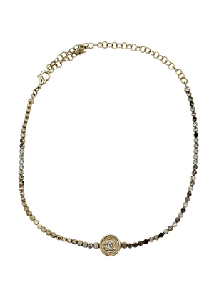 Chanel Circle Pendant Necklace