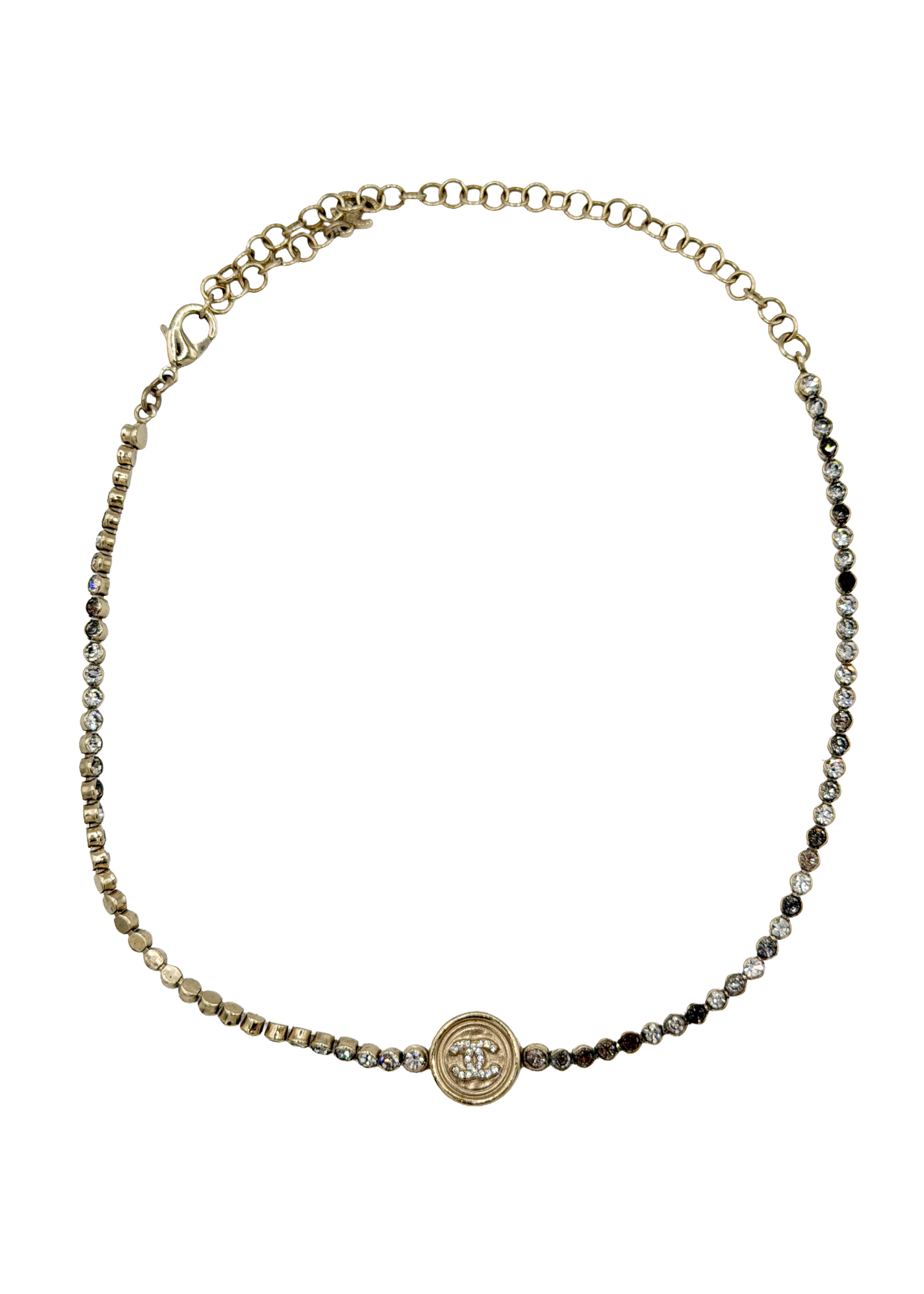 Chanel Circle Pendant Necklace