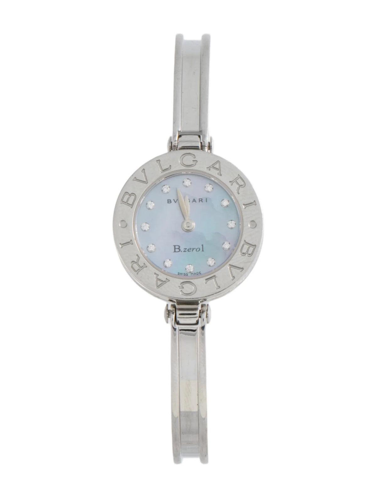 Bvlgari Round Silver Watch