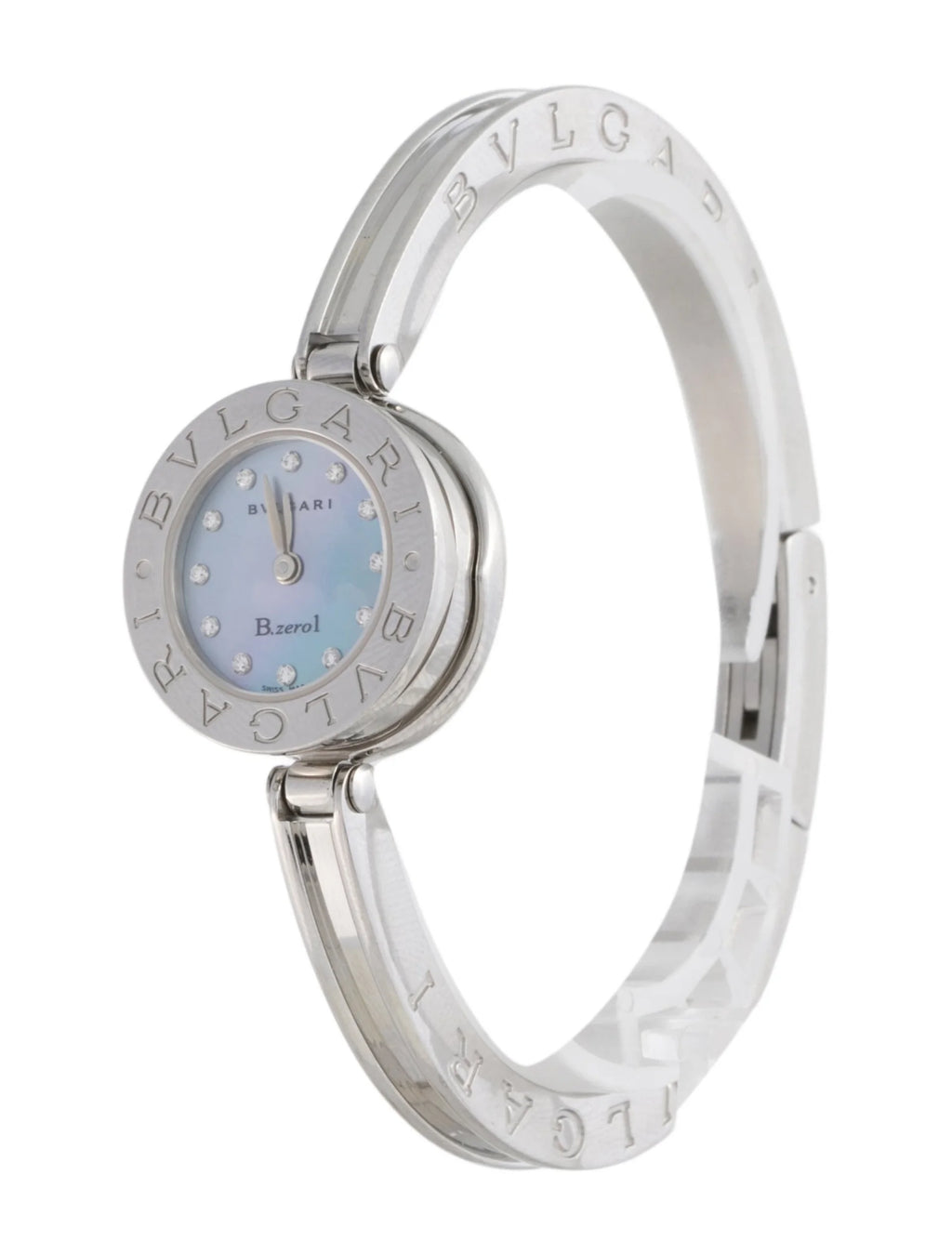 Bvlgari Round Silver Watch