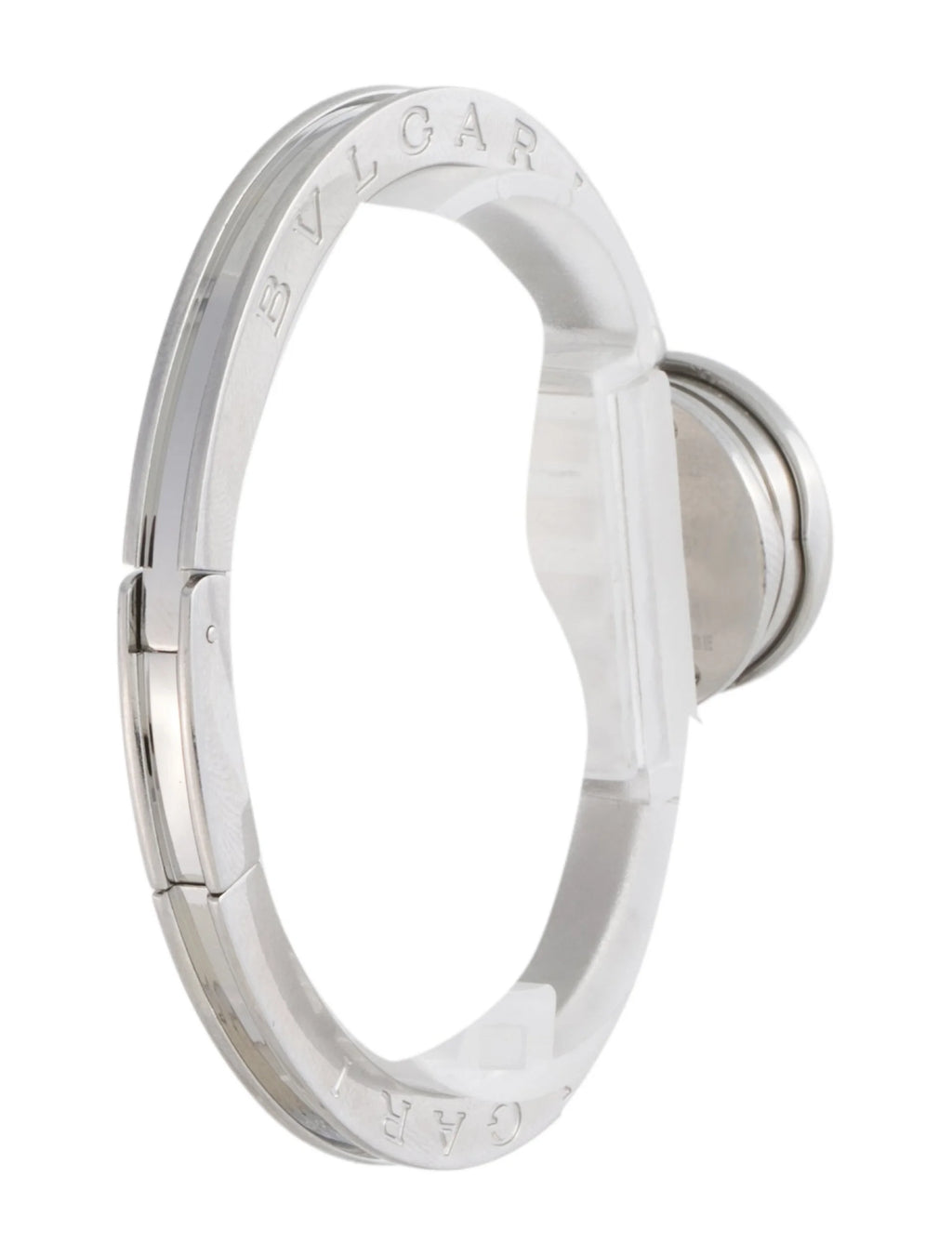 Bvlgari Round Silver Watch