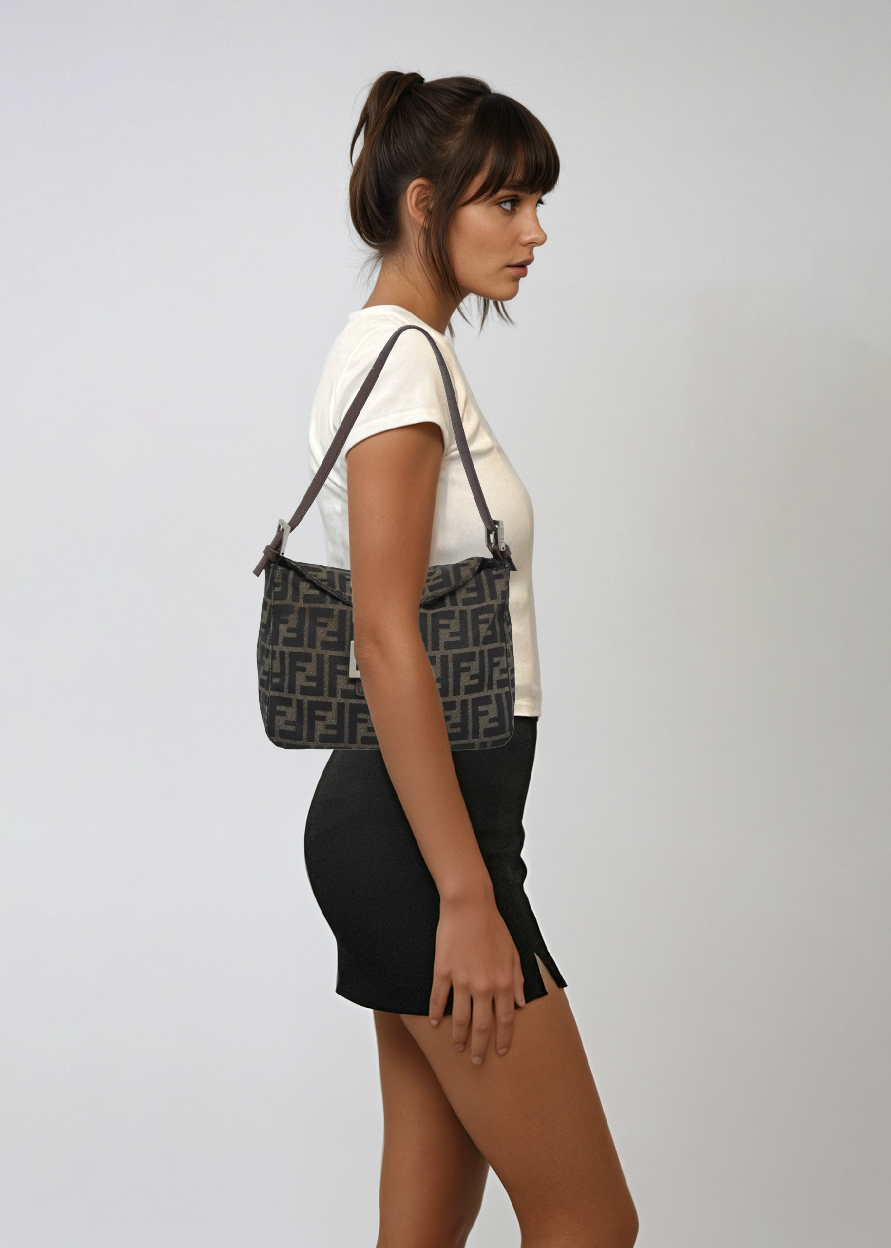 Fendi Zucca Baguette