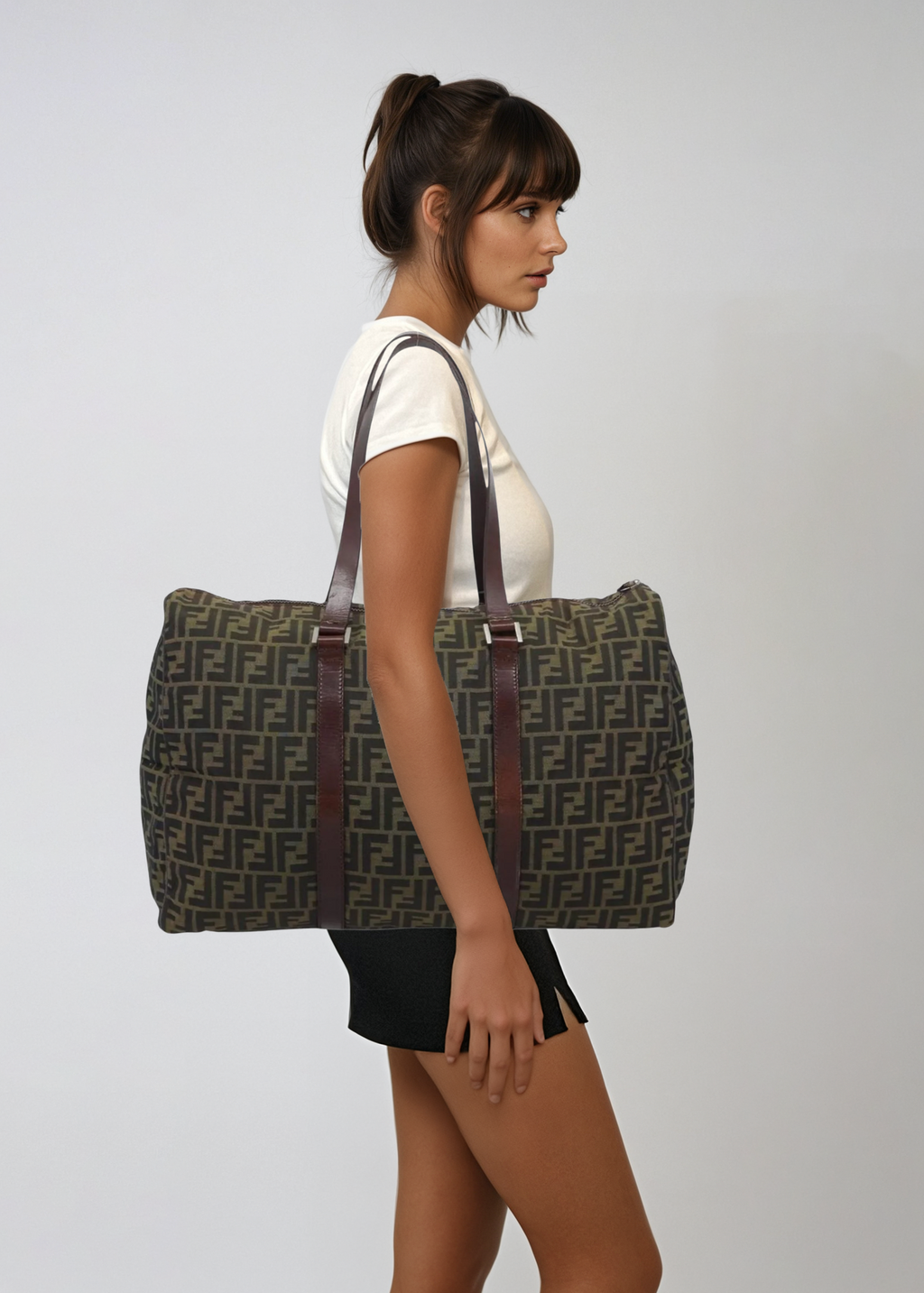 Fendi Zucca Travel Duffle