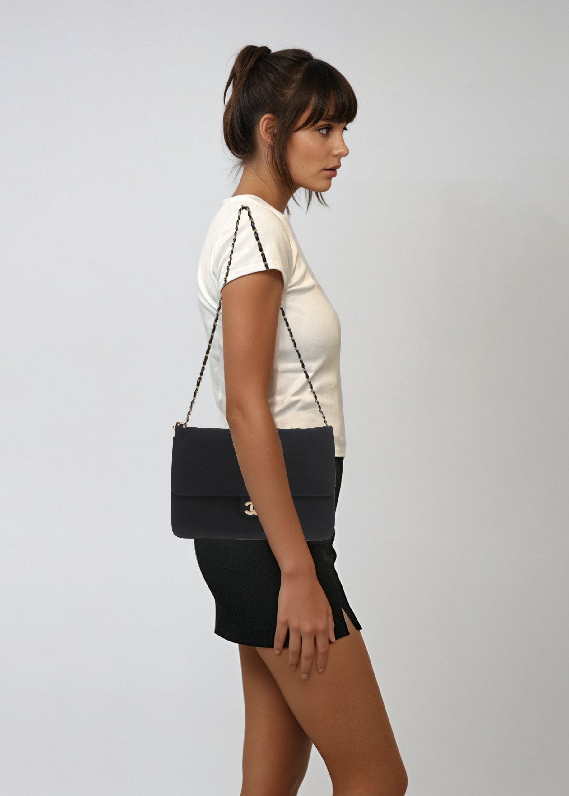 Chanel Cotton Flap Bag